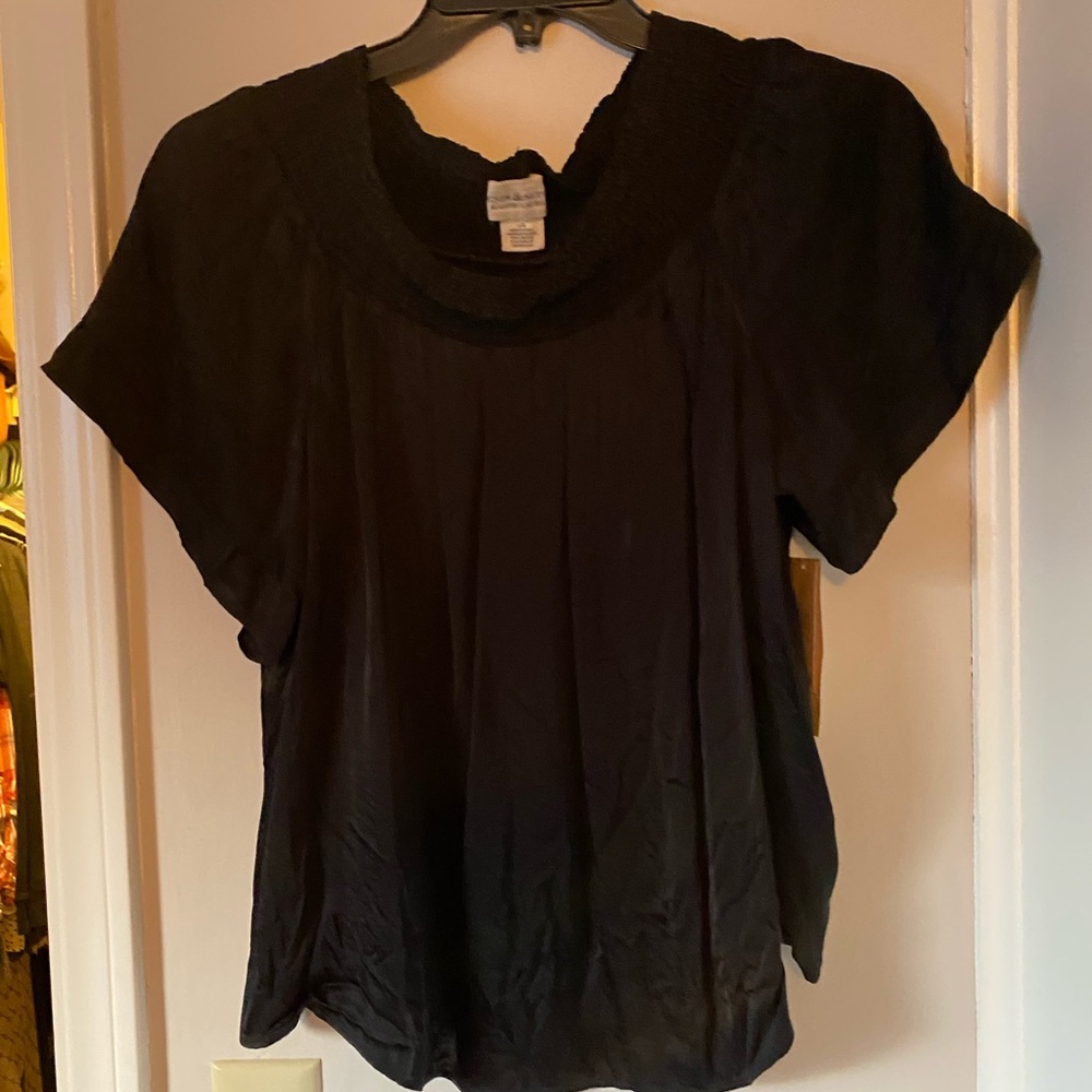 Silk off the shoulder too